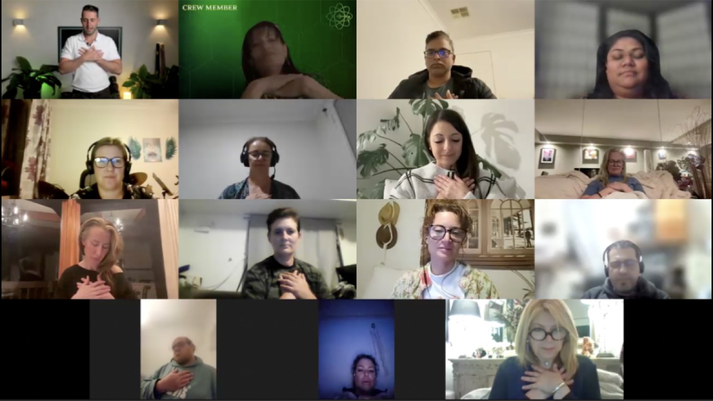 QKI live coaching call screenshot